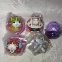 妖怪ウォッチ　ガシャポン　フィギュア　超立体妖怪大辞典　５種セットバラ売り不可