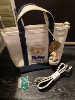 ディズニーシー 15周年 ダッフィー LLBean Duffyミニトートバッグ