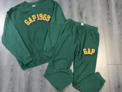 GAPセットアップ グリーン トップスXL ボトムスXS