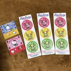 Sanrioサンリオ ハローキティポップンベリー キャラクター 平成シール 当時のサムネイル