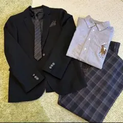 ミチコロンドンスーツ　ラルフローレンシャツ　セット　フォーマル　150