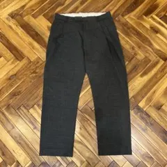 mando グレンチェック スラックス パンツ グレーのサムネイル