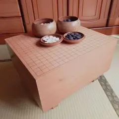 囲碁 碁石 碁笥 蛤碁石 那智黒 碁石碁笥 大 - メルカリ