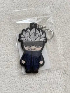 【新品未開封】呪術廻戦 五条悟 刺繍キーホルダー