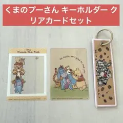 くまのプーさん キーホルダー クリアカードセット