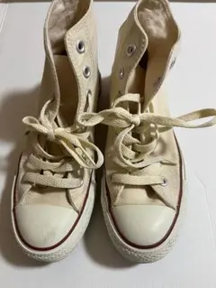 CONVERSE ALL STAR アイボリースニーカー