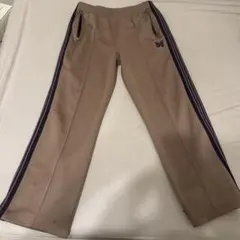 Needles ブラウン 希少ベルベットパンツ M - メルカリ