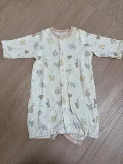 動物柄ロンパース 長袖 70-80cm