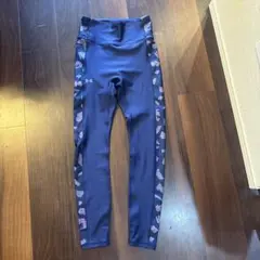 Under Armour ヨガパンツ S/P ネイビー/マルチカラー　一度着用