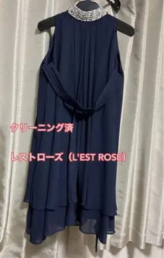 レストローズ　ネイビーワンピース