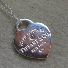 Tiffany & Co. リターントゥ ハートタグ ネックレス　43cm