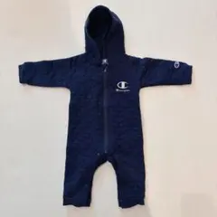 Champion フード付きジャンプスーツ ネイビー