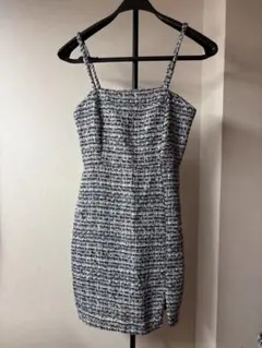 ZARA ツイードキャミワンピース XSサイズ
