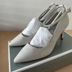 Dorry Doll パンプス ストラップ付 シルバー　Lサイズ　結婚式　入学式