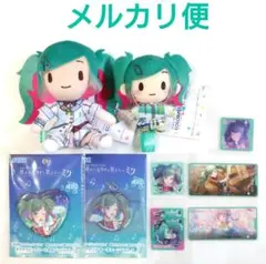 【レオニミク】ふわぷち　２種類／劇場版缶バッジ・アクキー／メモステ