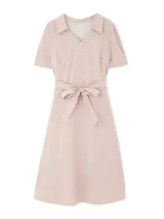 ウエストリボンシャツワンピース　PROPORTION BODYDRESSING