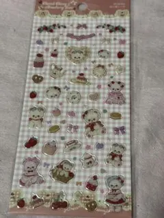 作家さん 3D sticker 3D 立体シール