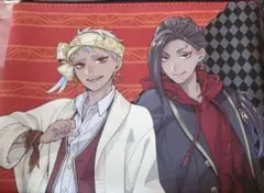 ディズニー ツイステッドワンダーランド フラットポーチ スカラビア