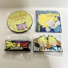 匿名配送　ドラゴンボールDAIMA第2弾一番くじ　ラバーコレクション4点セット