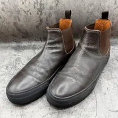 UNITED ARROWS サイドゴアブーツ レインブーツ　ダークブラウンのサムネイル