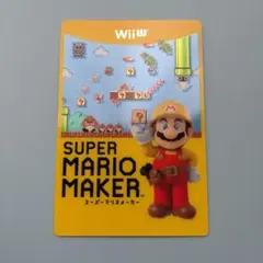 スーパーマリオブラザーズ　カード スーパーマリオメーカー