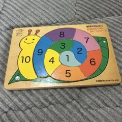 あめのひのかたつむりくん⭐︎木製パズル⭐︎エドインター数字