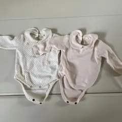 MONEBEBE ロンパースセット Sサイズ