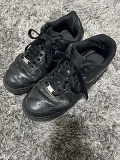 NIKE AIR FORCE 1 ローカット ブラック　ジャンク品