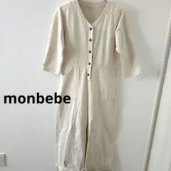 monbebe 韓国　レディース　キナリ　サロペット　オールインワン　つなぎ