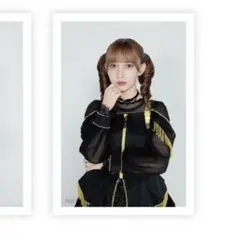 FRUITS ZIPPER ステッカー　早瀬ノエル　黒衣装
