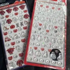 0*)様 ベイマックス　ボンボンドロップシール2種類　　　 ※正規品※ 新品未開
