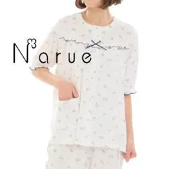 新品未使用◇Narue ナルエー 小花フェミニン柄パジャマ 天竺 b◇M～Lのサムネイル