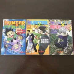 小説版 HUNTER×HUNTER 1-3巻セット