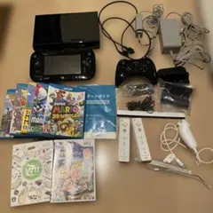 Wii U 本体と付属品セット&ソフト7本