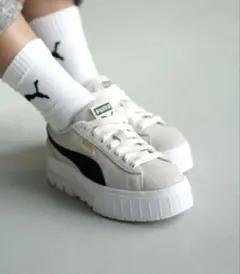 ☆新品☆PUMA プーマ ウィメンズ メイズ スニーカー厚底 24.5cm