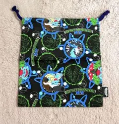 ポケットモンスター 中型 巾着袋 新品未使用