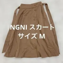 INGNI ベージュ フレアスカート カジュアル(0492) ベージュのサムネイル
