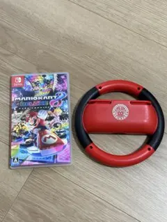 Switch ソフト　マリオカート8 デラックス(ハンドル付き)