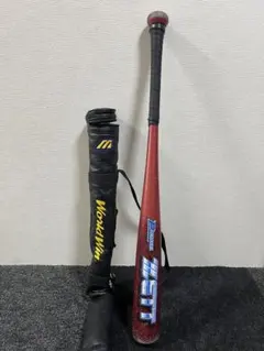 ZETT 軟式少年用金属バット PROMODEL REDSTAR ケース付き