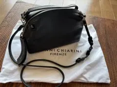 未使用級 ヘレンカミンスキー ショルダーバッグ レザー ロゴボタン 斜 