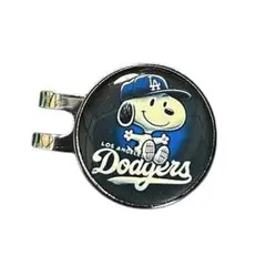 スヌーピー　ゴルフマーカー　マグネット台座　ハットクリップ　LA6