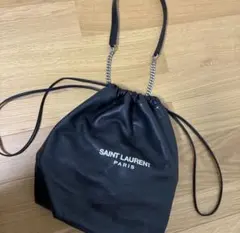 SAINT LAURENT PARIS 巾着 テディ ショルダーバッグのサムネイル