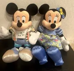 ディズニーカチューシャとミッキーミニーぬいぐるみアウラニディズニー
