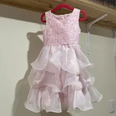 MOTHER WAYS ピンクドレス　104㎝　3〜4歳のサムネイル