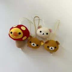 リラックマ コリラックマ キイロイトリ ストラップ