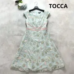 TOCCA トッカ ROSE BONBON ケミカルレースワンピース 2 - メルカリ