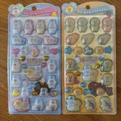 うるちゅるPOPSEAL おぱんちゅうさぎ　んぽちゃむ　きみまろ　うるちゅる