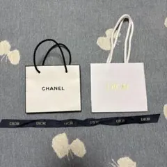 CHANEL 、DIOR ショップ袋