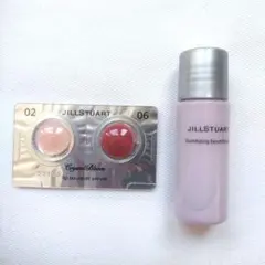 JILL STUART イルミネイティングセラムプライマー02＆リップ用美容液