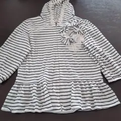 フリル パーカー